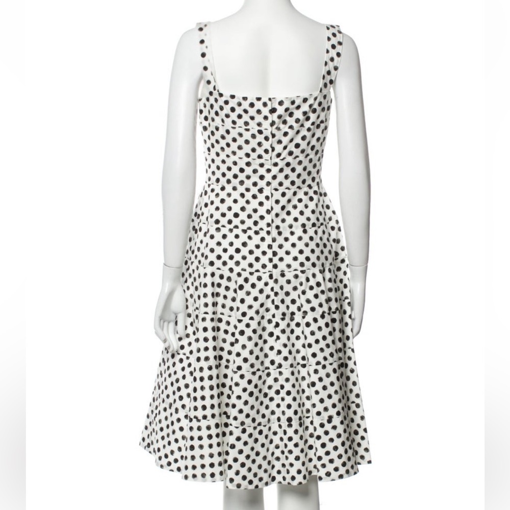 Dolce & Gabbana Polka Dot Midi Dress | Italian Chic | Feminine | Vintage - Picture 3 of 3